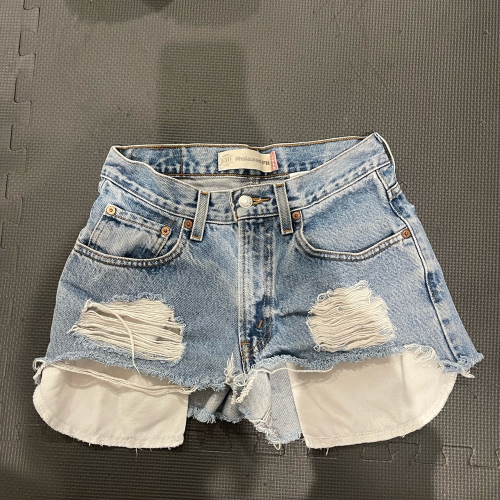 Vintage Levi denim shorts